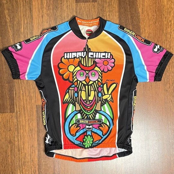 World Jerseys Biker Chick Biking Shirt - Picture 1 of 5